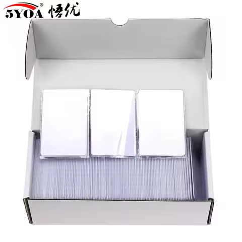 200pcs/box RFID Card 13.56Mhz IC Cards MF S50 Classic 1K M1 Proximity Smart 0.8mm For Access Control