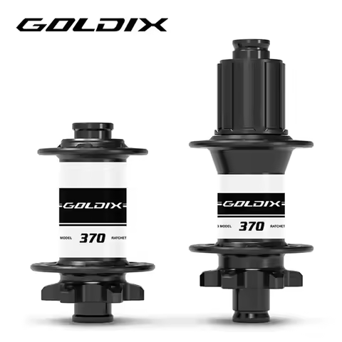 GOLDIX M370 28H MTB Bike Hub 36T Ratchet Sealed Bearing 6-bolt Disc Brake J-Bend 28 Holes BOOST for 