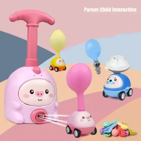 Inertial Air Power Air Power Balloon Car Aerodynamic Flying Rocket Balloon Launcher Balloon Launcher