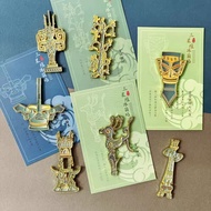 Chengdu Samsung Bronze God Bird Refrigerator Stickers Cultural Creative Chengdu Museum Magnetic Chin