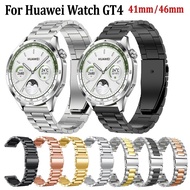 Staineless Steel Watch Strap For Huawei watch GT 4 Strap 41mm 46mm Metal Huawei Watch GT 4 Watchbad Huawei GT4 Strap