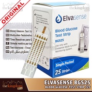 elvasense ems10 3in1 alat cek gula darah kolesterol asam urat tes chol - bgs25 gluco plastik