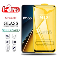9D Full cover Tempered Glass Screen Protector For Xiaomi xiomi Poco C75 C61 C65 C55 C40 F5 F4 M5 M5s