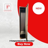 one compartmnet steel locker