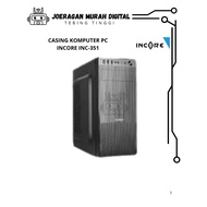 INCORE INC-351 PC COMPUTER CASE