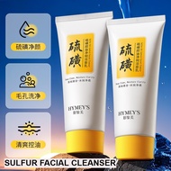 ❤️88Home❤️ HYMEYS Sulfur facial cleanser oil control refreshing moisturizing and hydrating
