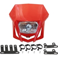 Dirt Bike Halogen Headlight,Motorcycle Front Headlamp Kit Compatible with KLX XR CRF DRZ RMZ RM WR Y