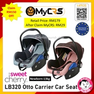 (MyCRS RM29 only) Car Seat Sweet Cherry LB320 Otto Infant Carrier Car Seat Newborn ~13kg | Baby Car 