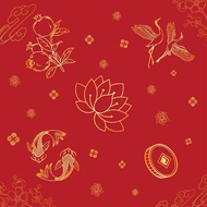 Bandana "Ngu Phuc" CNY, meaning good luck, Comes with Ao Dai, Mr Smile 99 Shirt