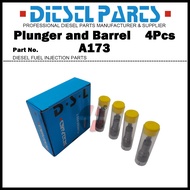 4Pcs Plunger and Barrel Assembly A173 131152-4420 9443610455 for Komatsu PC150-5 PC75UU-2 / Engine 4
