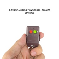 AutoGate Remote Control 433Mhz 2Channel DIP Switch Auto Gate Controller(Included Battery)
