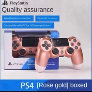 ตัวควบคุม DualShock สำหรับ PS4คอนโทรลเลอร์ PS 4รองรับเครื่อง PC อุปกรณ์ควบคุมสัญญาณไวร์เลสของแท้