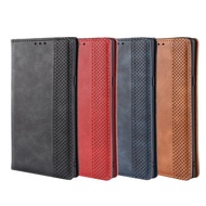 Suitable for Samsung Note9 Leather Case Galaxy Note 9 Flip Phone Case Magnetic Buckle Retro Pattern Protective Case SHS