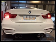 【德研國際】全新 BMW F32 F36  M4  後保桿總成。全球知名大廠台灣 an 製造，PP材質，非市售陸製次級品
