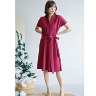 Hennie Wrap Dress - Imlek Cny Busui Friendly Kimono Dress Sincia