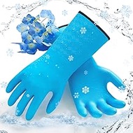 Vgo... Industrial Freezer Gloves,-30℃ (EN511) to 100℃ (EN407), 10 Sec Heat Protection, Meat Processi