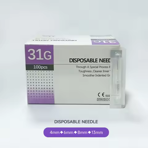 100pcs Painless Small Needle 31G Needle Beauty 4/6/8/13mm Disposable Tattoo Hand Tool