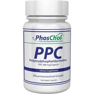 Nutrasal PhosChol PPC Polyenyl PhosphatidylCholine Choline Supplement 900mg 100 Gelatin Capsules
