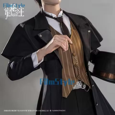 Klein Moretti Cosplay Costume Anime Lord of Mysteries Klein Uniform Halloween Party for Women Men Ca