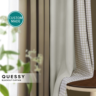 KKBS CURTAIN Quessy Langsir Blackout Tempahan Cangkuk/Ring/SFold (Quessy Blackout Curtain Custom Mad