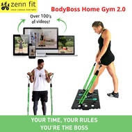 BodyBoss Home Gym 2.0 Full Portable Gym Home Workout Package for Home Travel