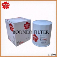 C-1701 Sakura Oil Filter C1701 P502051 R R R010001 P P P P502438 LF3462 SFO3802 JOC11001 JOC11001 40