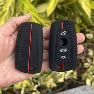 BMW 1 2 3 4 5 6 7 Series Silicone Car Key Case Keychain Cover for BMW X1 X3 X4 X5 X6 F36 F25 F26 F30