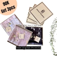 100 thousand 3 PCS (BOX) HIJAB BUCKLE SCARVES