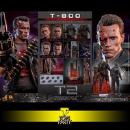 HOTTOYS HT 1/6 DX46 < Terminator 2: Judgment Day > T-800 Battle Damaged Version 2.0 Arnold Schwarzin
