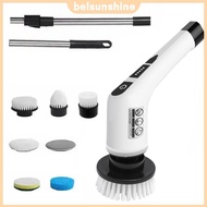 Electric Spin Scrubber Electric Spinning Brush with 7 Replaceable Brush Heads Cordless Cleaning Brus