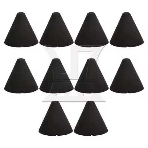 Yibuy 1.38x1.46inch Piezo Trigger Foam Cone for Electronic Drum Instrument Pack of 10