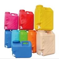 20L / 5 Gallon Slim Jug Water Container with Faucet