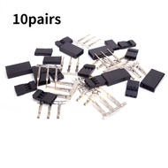 【Ready Stock】10Pairs Male/ Female Connector For JR/Futaba For RC Model
