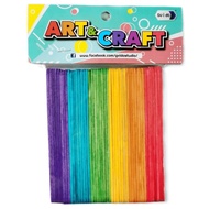 Gvido Ice Cream Stick  Wooden  Rainbow Color  - 114MM