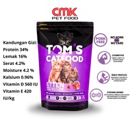 CMK Tom's Cat Food Kittens 1.2 kg Toms Salmon, Chicken, Brown Rich