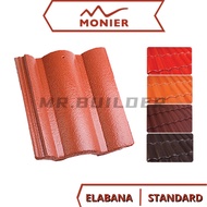 MONIER Elabana Tropical Roof Tiles Concrete Roof Tile Elabana Red Sunkiss Orange Ebony Atap Konkrit