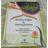 (NEW) BUKU IQRA' & MUQADDAM CARA CEPAT BELAJAR MEMBACA AL-QURAN MUDAH FAHAM IQRA 1 HINGGA 6 KELUARAN