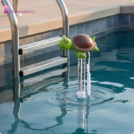 [Menolana] Buoyant Turtle Thermometer Waterproof Buoyant Pool Thermometer Easy Read