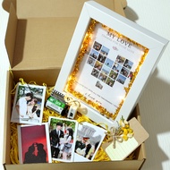 MEANINGFUL CHEAP GIFT COMBO 3D PHOTO FRAME DECORATIVE LIGHTS - PRINT PHOTOS ON REQUEST - MEMORIAL GI