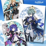 Genshin Impact A-1 Anime Game A4 Poster Collection