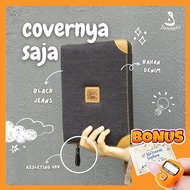 Quran Cover Only Premium Canvas/Denim Material - Al Quran Size A7, B7, A6, A5, B6, A5, A4 [Please Read The Description First) -1