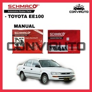 Toyota EE100 Manual Schmaco Engine Mounting Kit Set (4Pcs in 1 Set)  - 1 year warranty