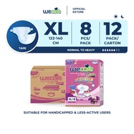 WECARE Official [Bundle of 12x] - 1 ctn Tape Adult Diapers XL size
