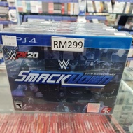 PS4 W2K20 SMACKING 20TH ANNIVERSARY EDITION NO GAME R1 NEW NO GAME