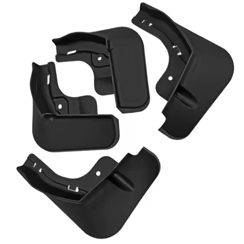 Black for BYD Atto 3 Yuan Plus EV 2022–2024 PP Car Mudflaps Fender Splash Guards