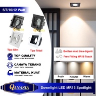MATA Spotlight Downlight LED 1 Eye MR16 3W 5W 7W 12W Spotlight Ceiling Bulb Replaceable Home Shop Of