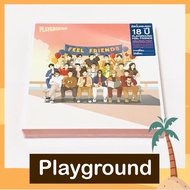 Boxset CD Playground เพลย์กราวด์ อัลบั้ม Feel Friends มือ 1 ซีล ใน Box มี CD POSTER POSCARD STICKER