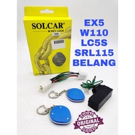 Motorcycle SOLCAR KEY ALARM LOCK Motor SRL115 LC5S BELANG Lagenda EX5 Wave110 W110 Honda SUZUKI Yama
