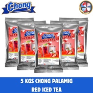 5 KGS CHONG PALAMIG RED ICED TEA PREMIXED POWDER