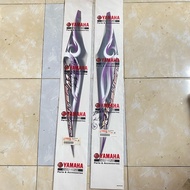 UNGU Yamaha jupiter MX 2008 Rear Body Sticker Striping Purple Grey Original YGP 1S7-F174G-B0 1S7-F17
